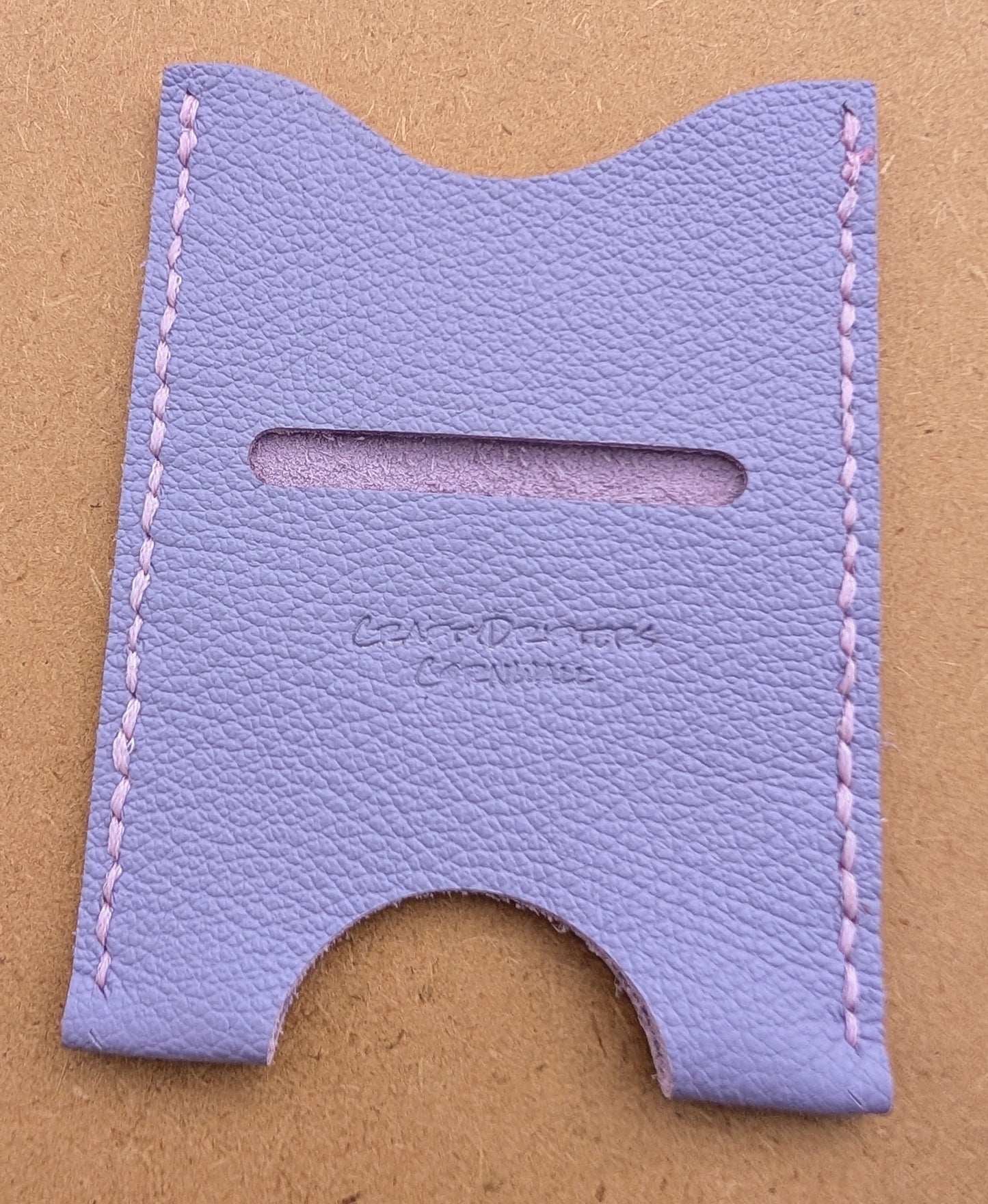 Handmade minimilist card/cash sleeve