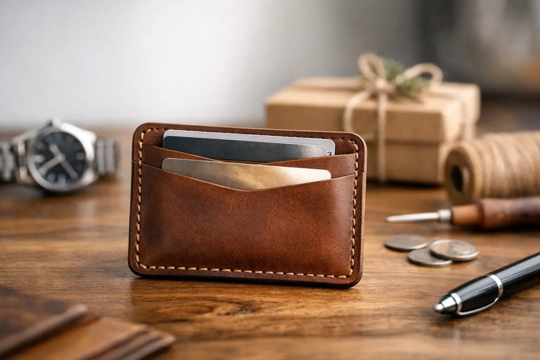 Why a Handmade Card Holder Gift Lasts