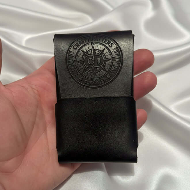 Stitch-free leather wallets Simple yet Strong - CraftyDrifters Cornwall