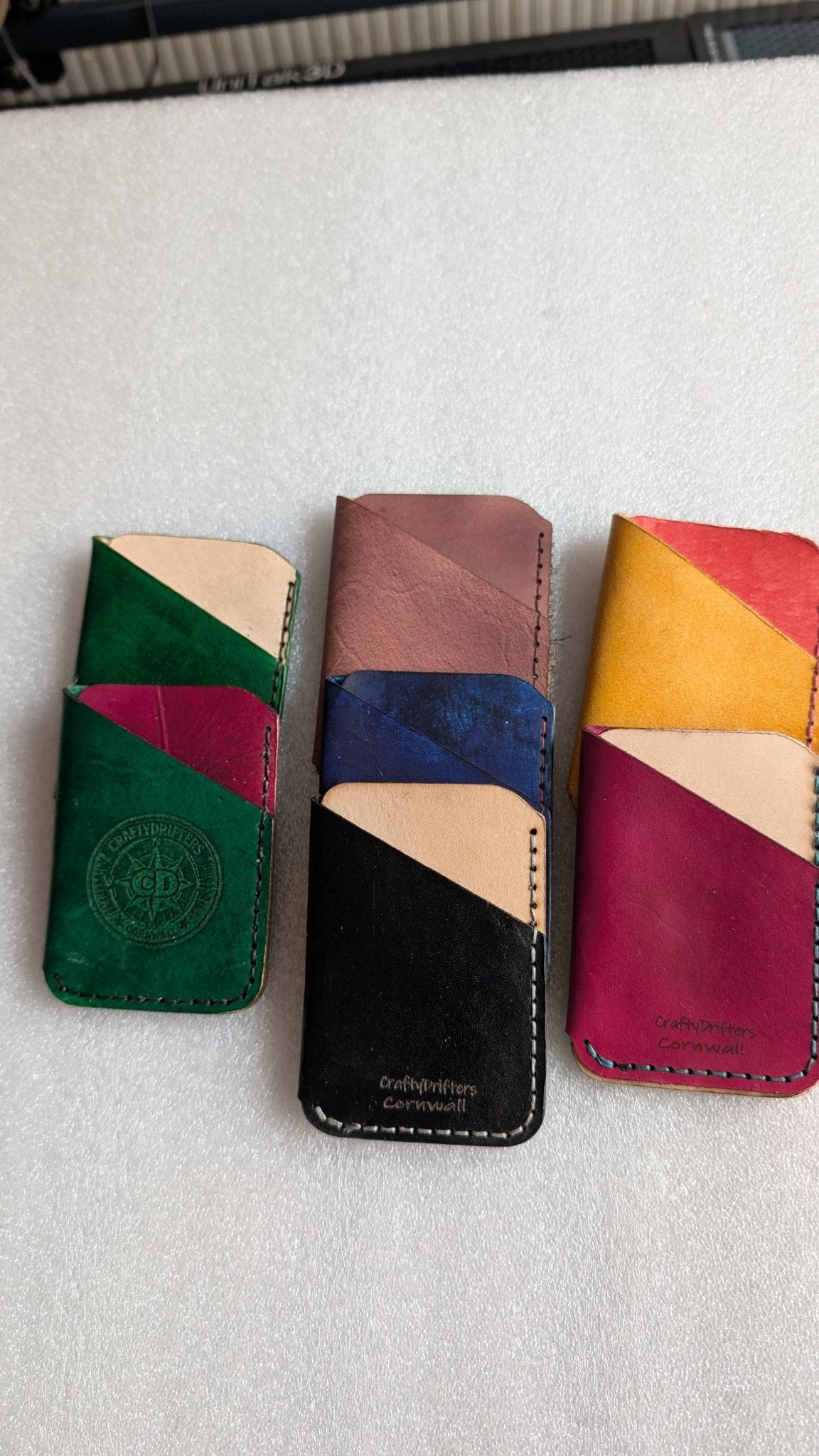 2 pocket card sleeve - CraftyDrifters Cornwall