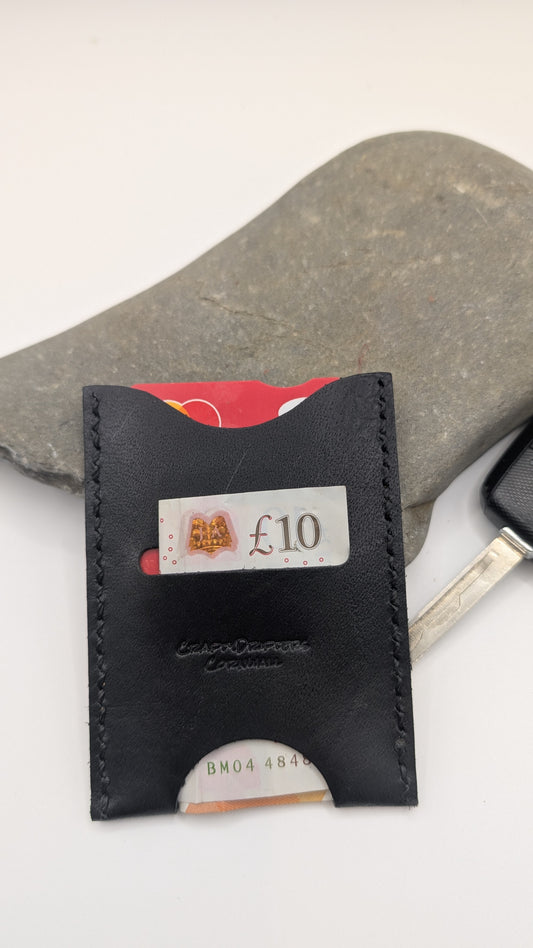 Handmade minimilist card/cash sleeve