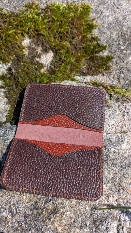 Handmade 4 pocket leather wallet