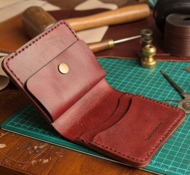 BI - Fold Wallet with coin purse - CraftyDrifters Cornwall