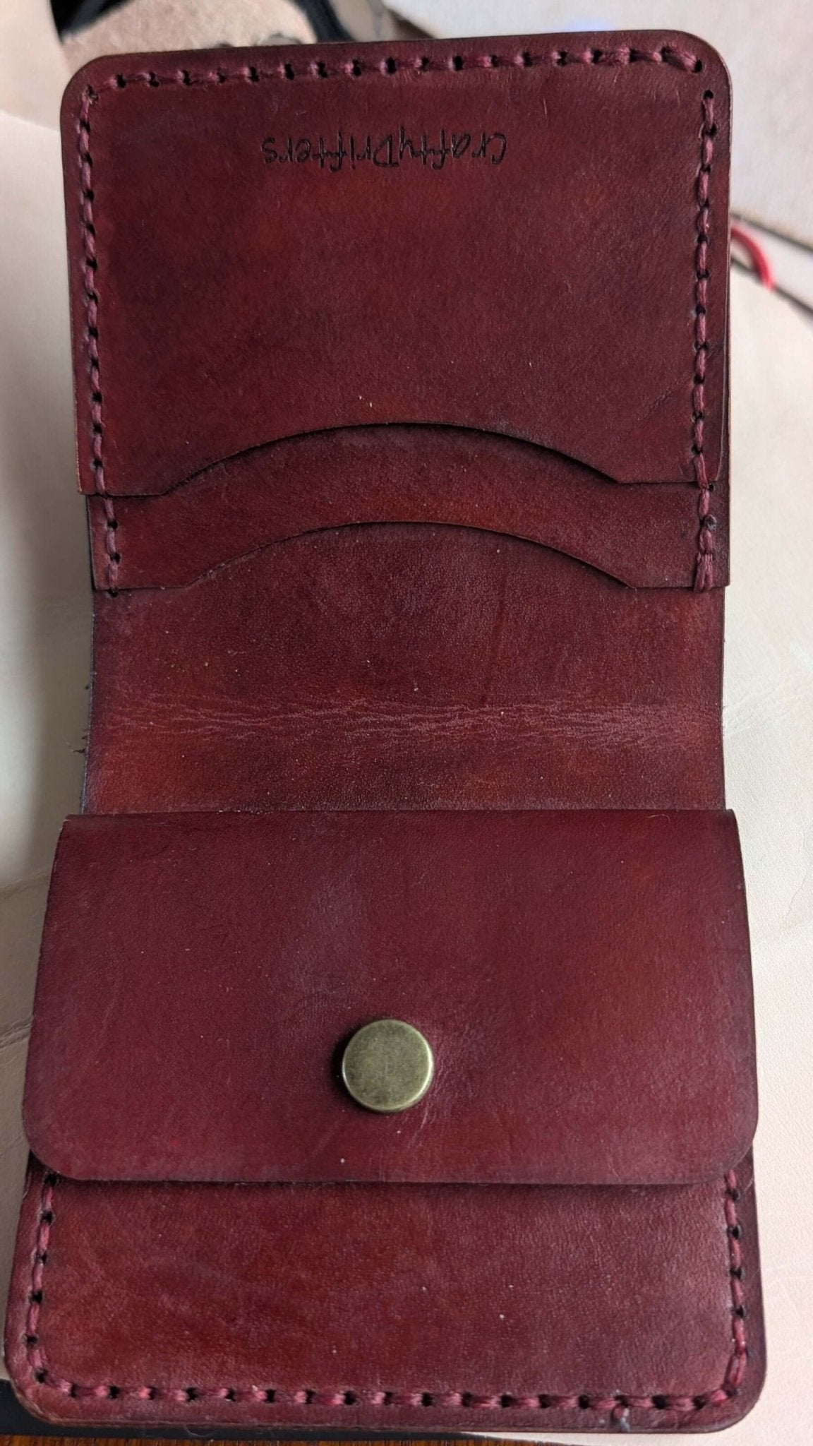 BI - Fold Wallet with coin purse - CraftyDrifters Cornwall