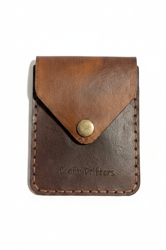 Card cash sleeve with rear card pocket - CraftyDrifters Cornwall