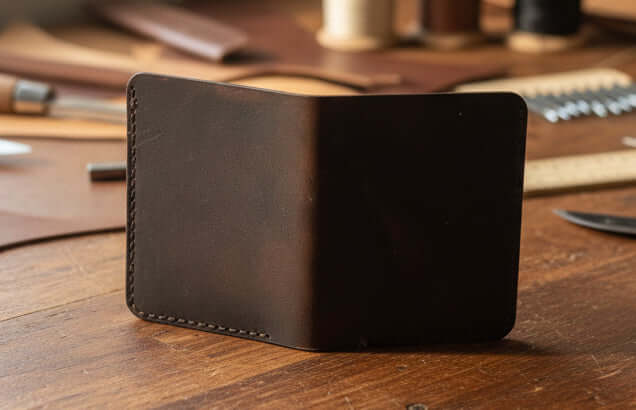 Compact Bi - Fold with 4 card pockets and a note fold - CraftyDrifters Cornwall