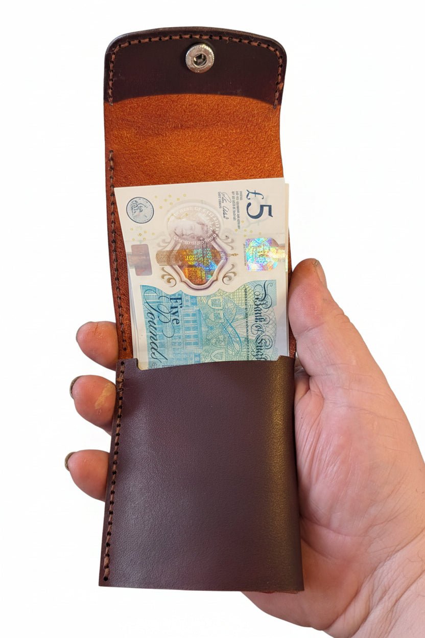 Compact money fold with card pockets - CraftyDrifters Cornwall
