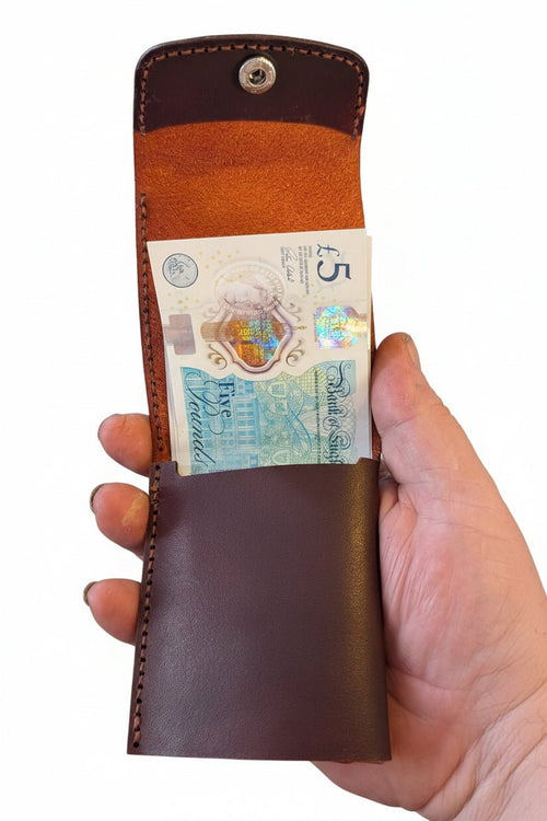 Compact money fold with card pockets - CraftyDrifters Cornwall
