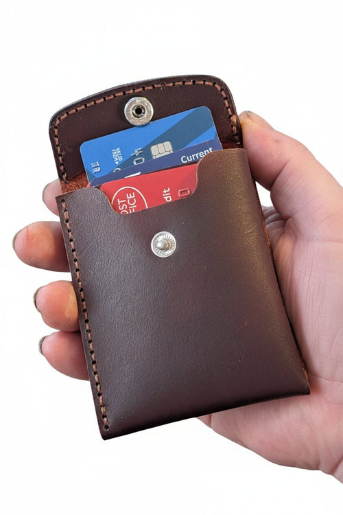 Compact money fold with card pockets - CraftyDrifters Cornwall