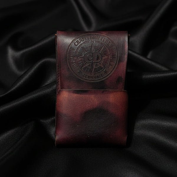 Compact Stitch Free Wallet in Brown - CraftyDrifters Cornwall