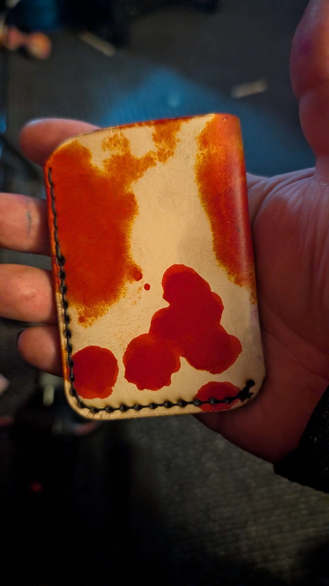 CSI investigation wallet leather card wraps wallet - CraftyDrifters Cornwall