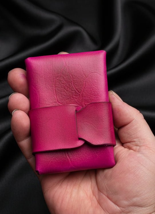 Drifters Wide Boy Stitch Free Wallet in Fuchsia - CraftyDrifters Cornwall