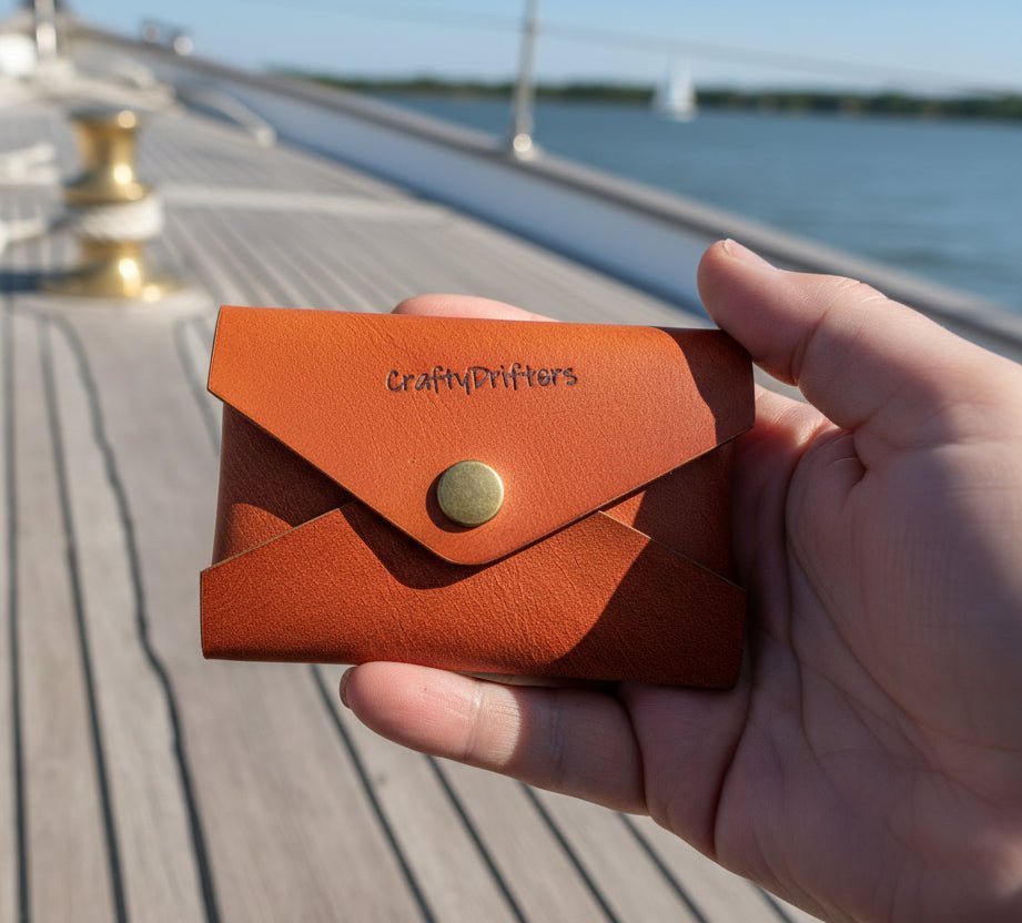 Envelope Stitch Free Card Wallet - CraftyDrifters Cornwall