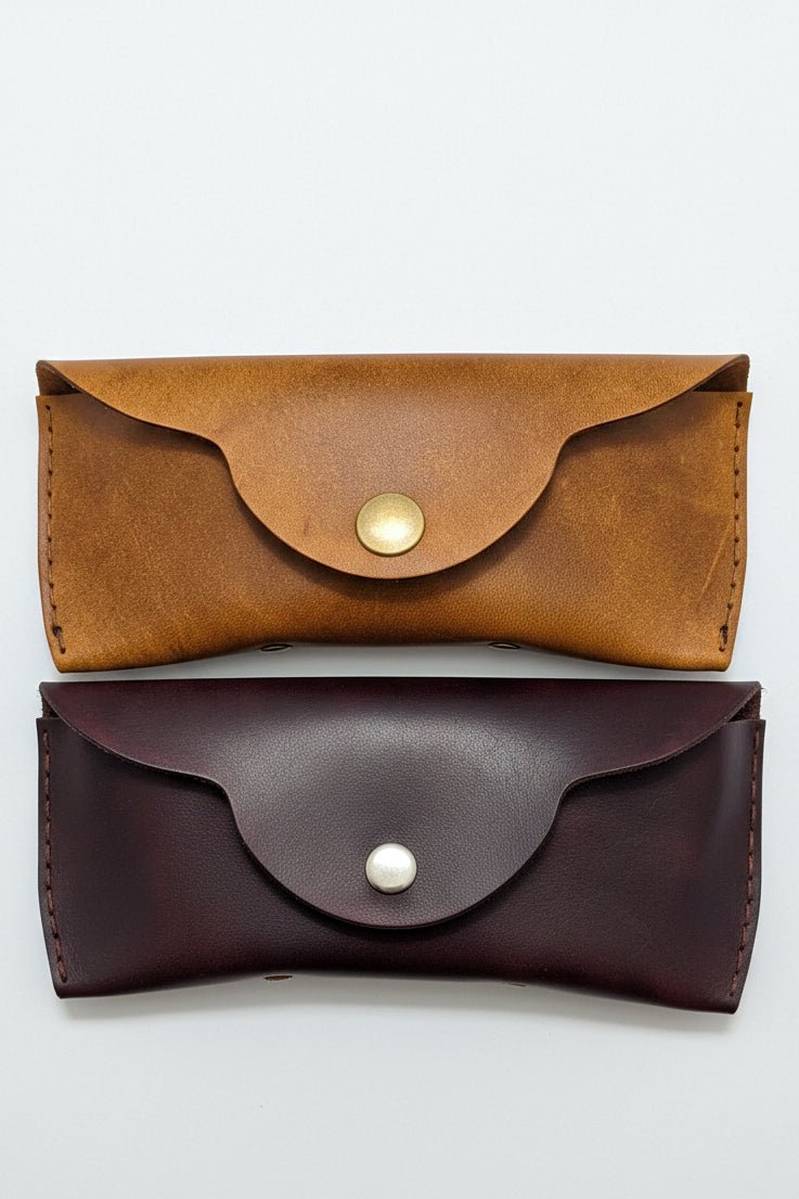 Full grain leather, hand dyed - CraftyDrifters Cornwall