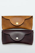 Full grain leather, hand dyed - CraftyDrifters Cornwall