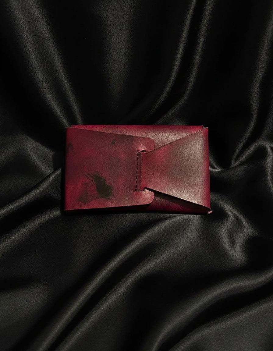 Handmade leather Card wallet, Stitch Free made in the Uk - CraftyDrifters Cornwall