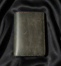 Handmade leather passport cover - CraftyDrifters Cornwall