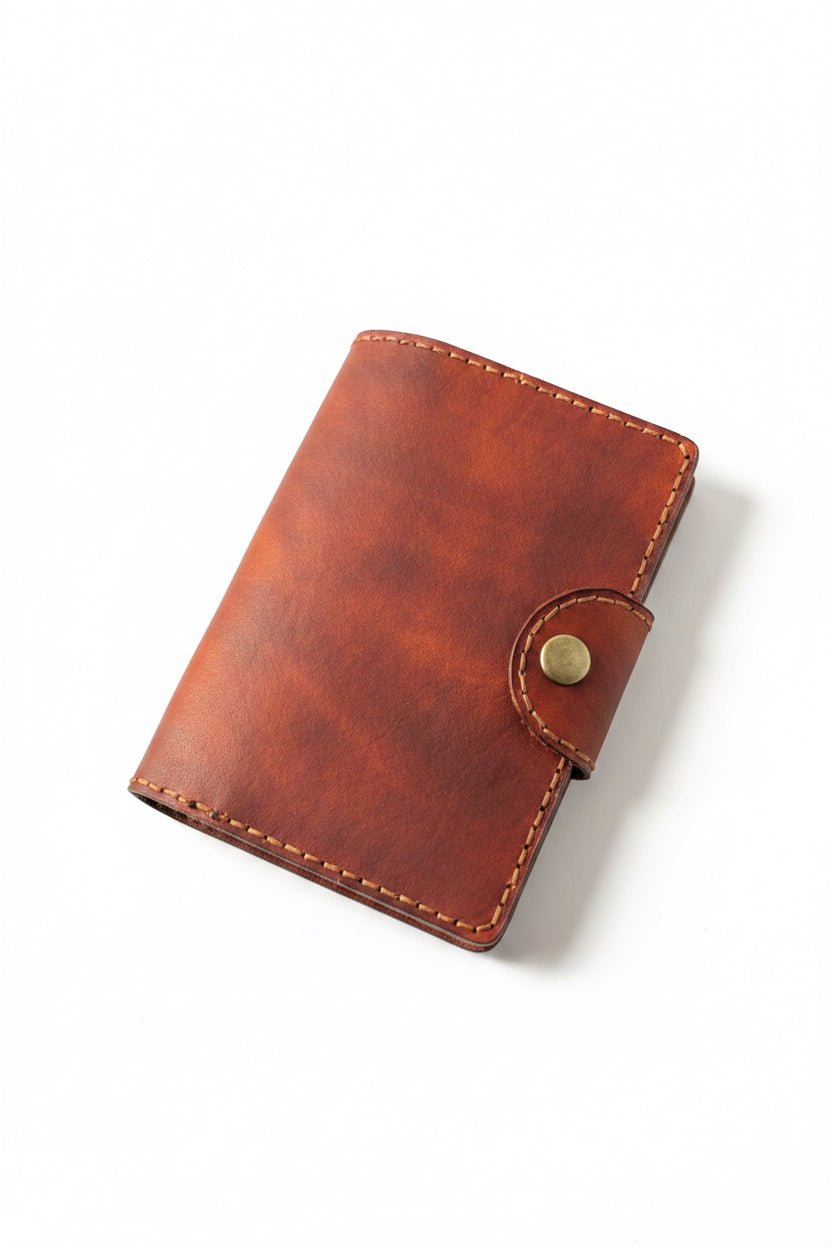 Leather Passport Sleeve - CraftyDrifters Cornwall