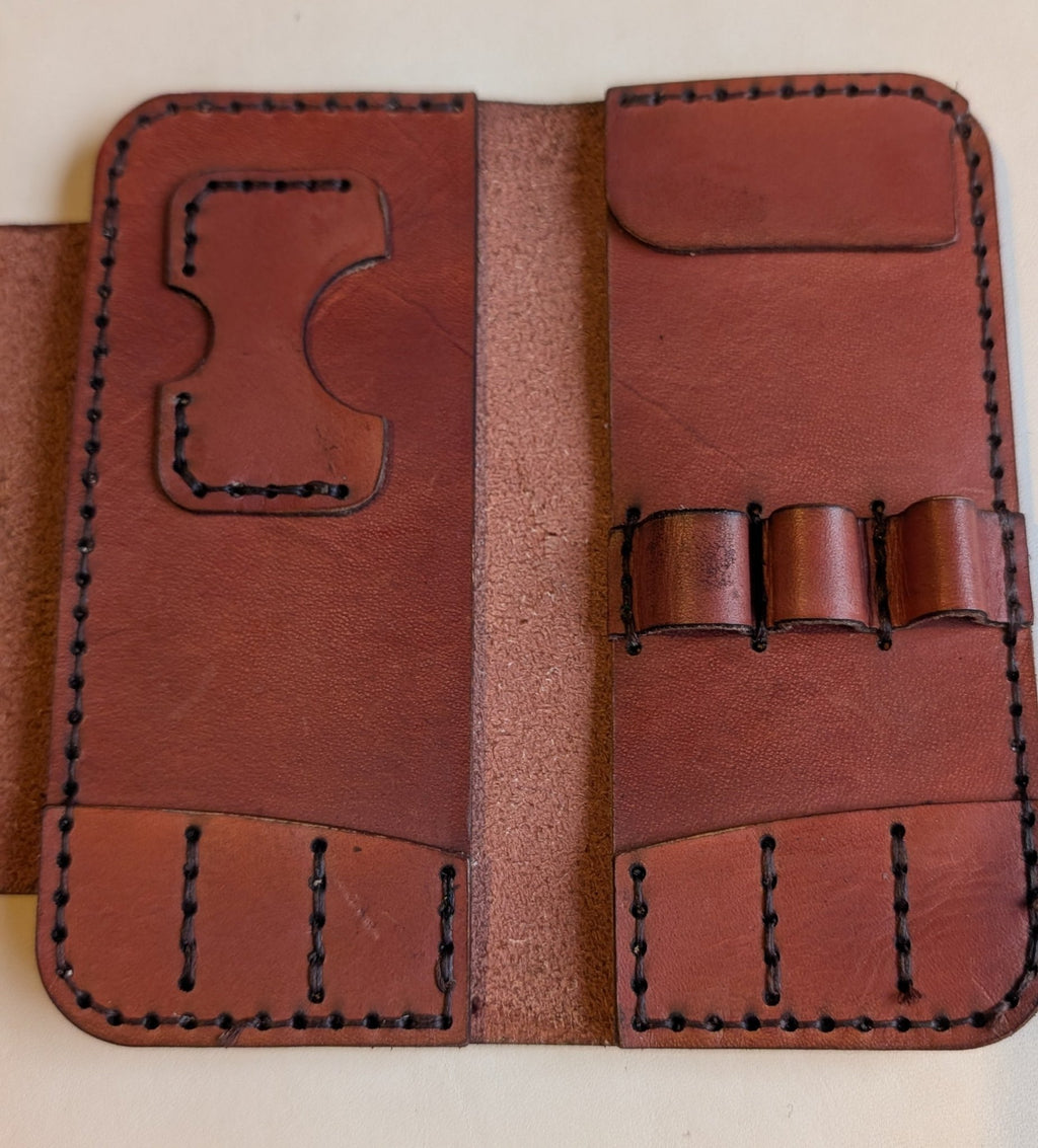 Premium Leather Darts Case by Craftydrifters - CraftyDrifters Cornwall