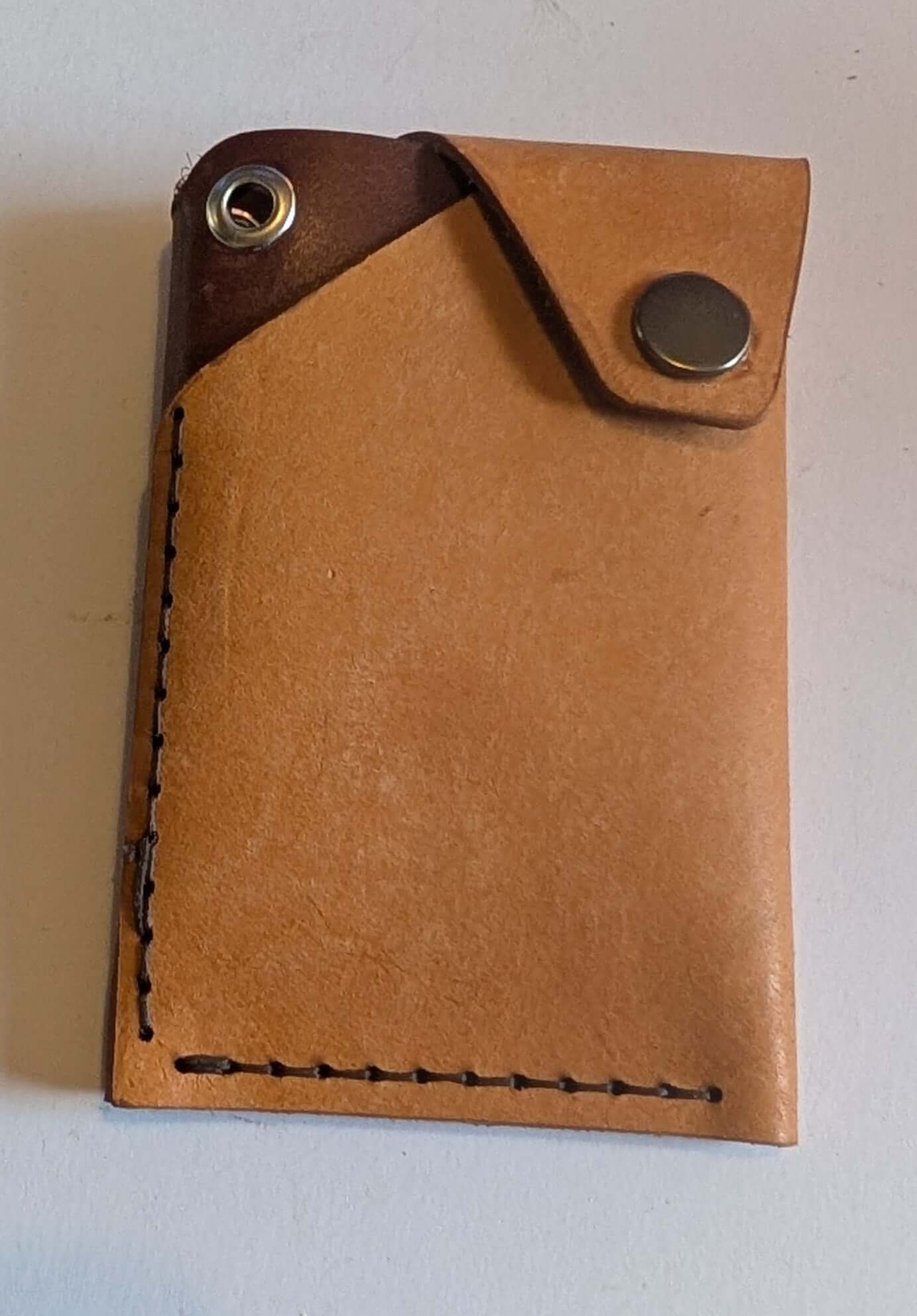 Minimilist Adventurers Leather Card wrap