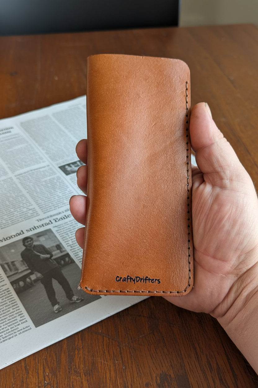 Leather Glasses Sleeve