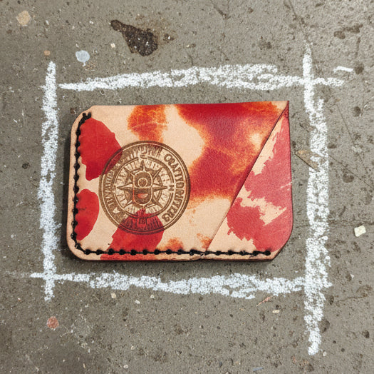 CSI investigation wallet, leather card wraps wallet