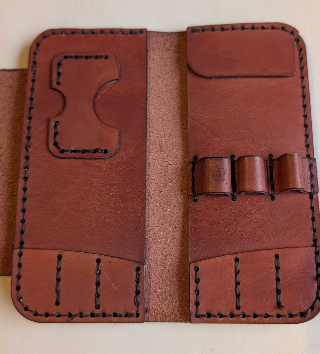 Premium Leather Darts Case by Craftydrifters