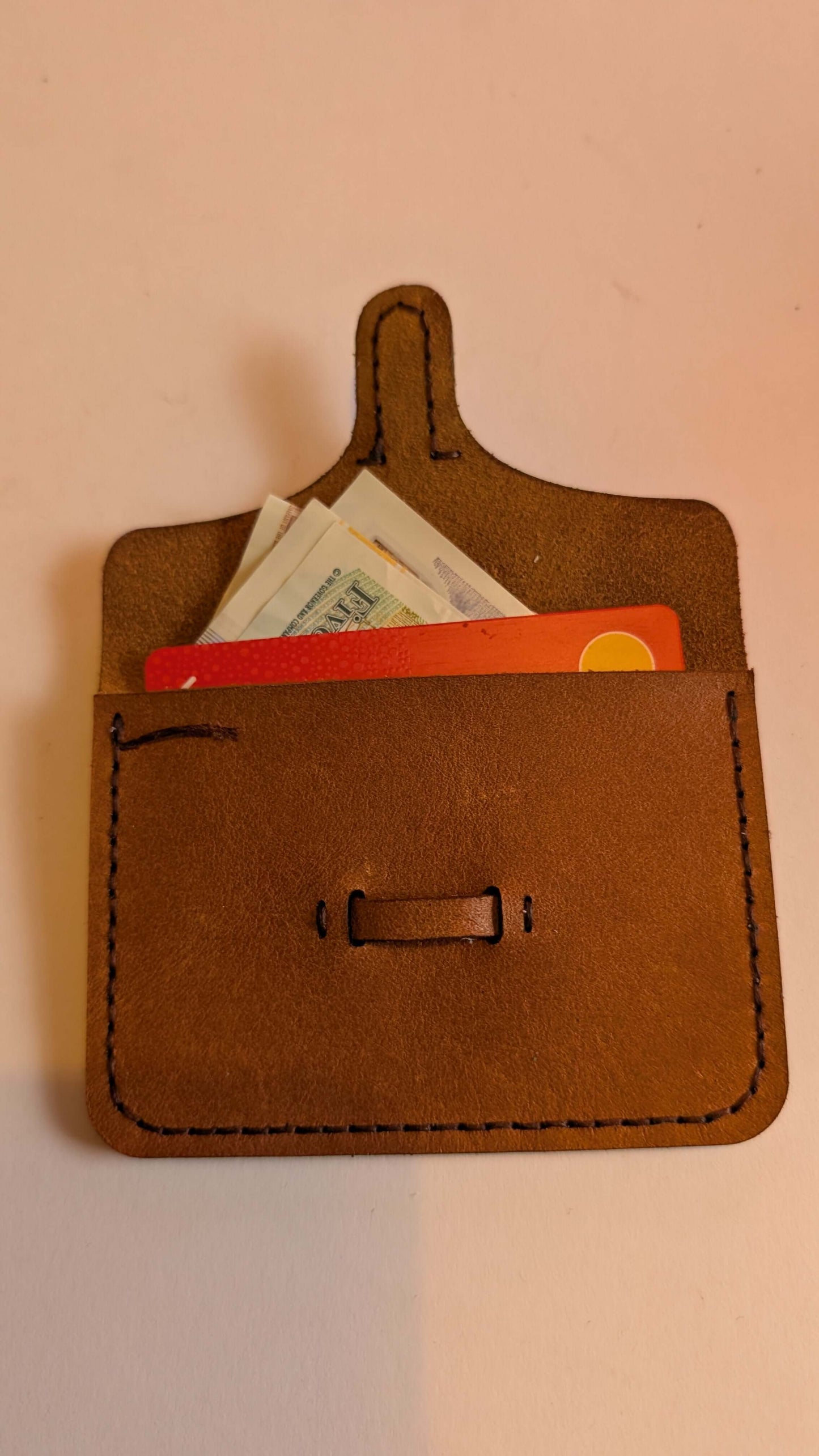 Small Leather card pocket