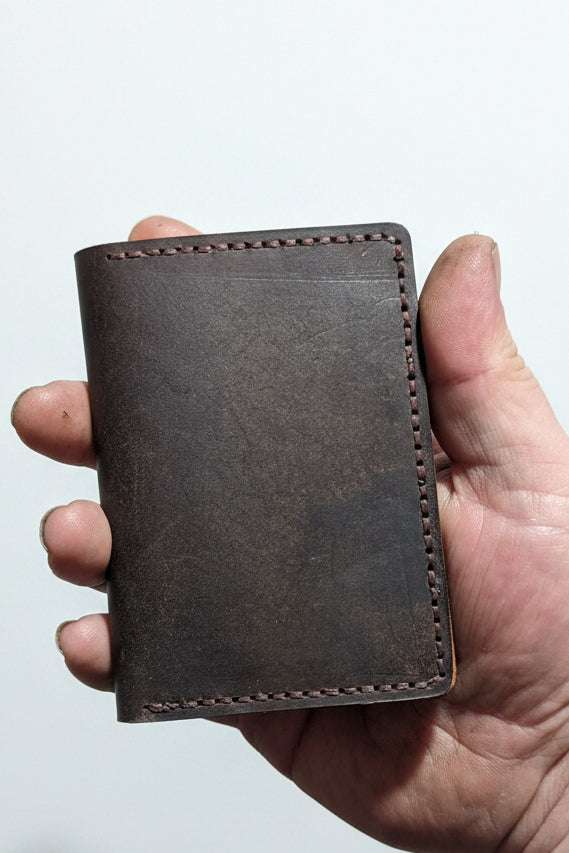 The Fistral Wallet. Cordovan Brown