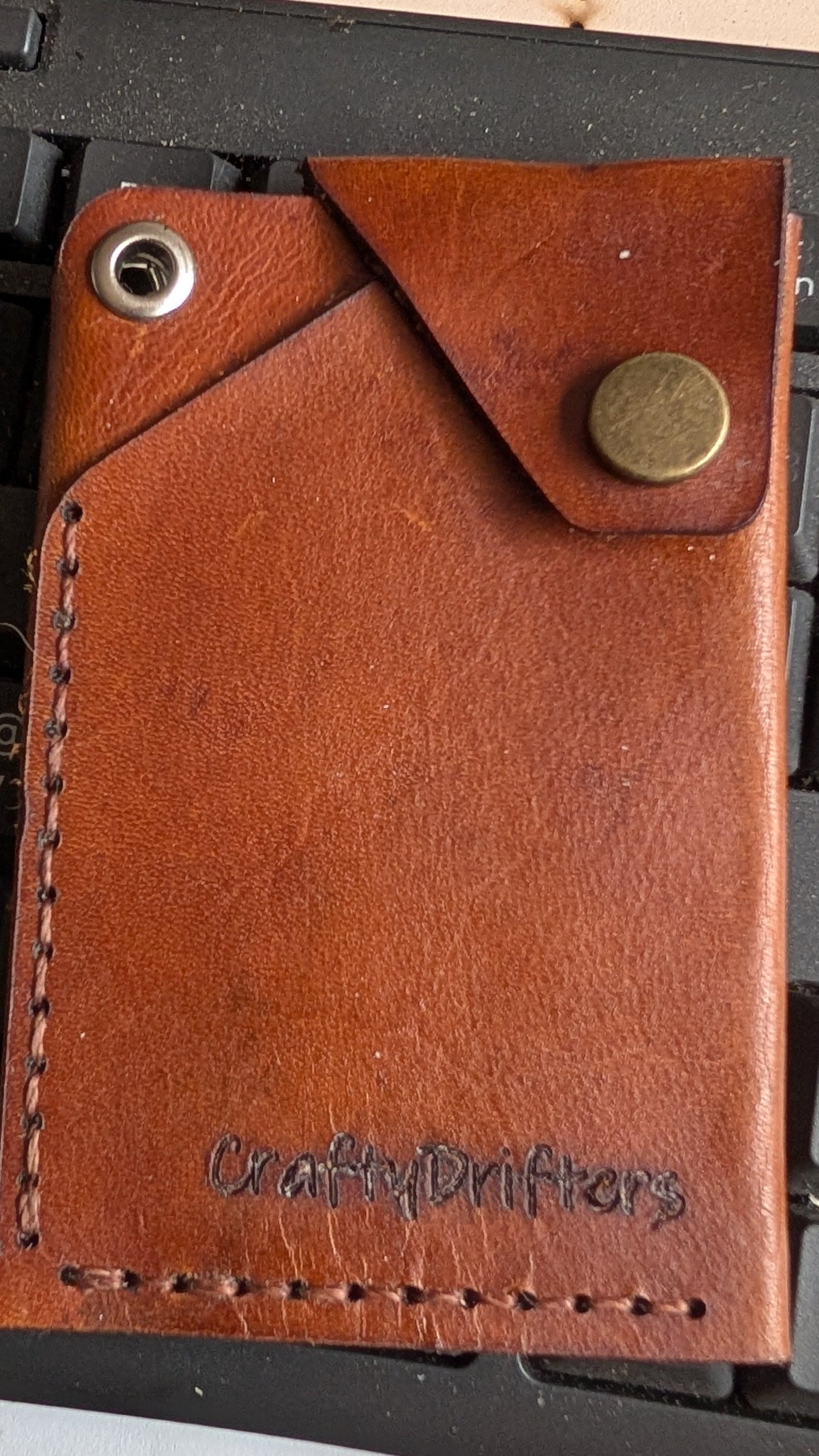 Old stock Adventure Wallet holding 8+ cards compactly