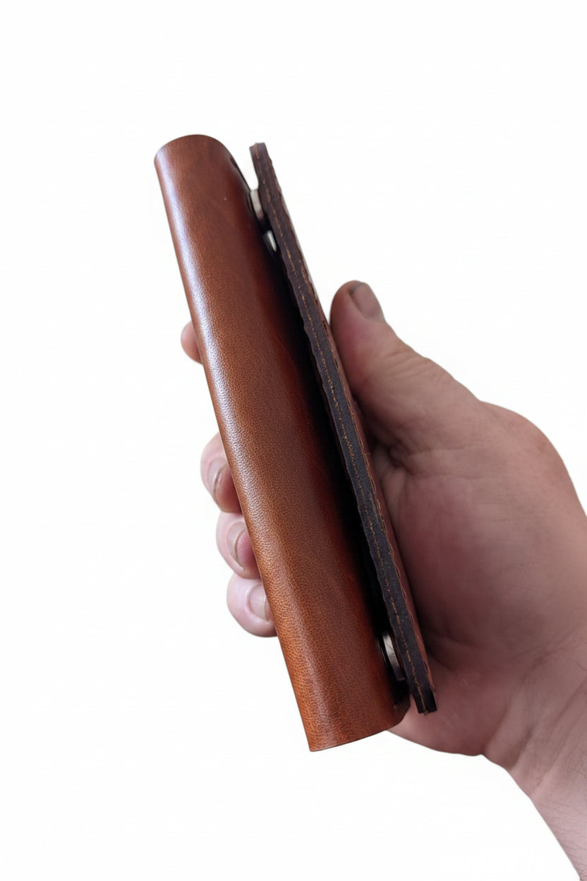 Premium Leather Dart Case - Trifold Design