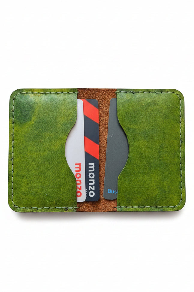 Drifters Frog Skin Leather 8 Card Wallet