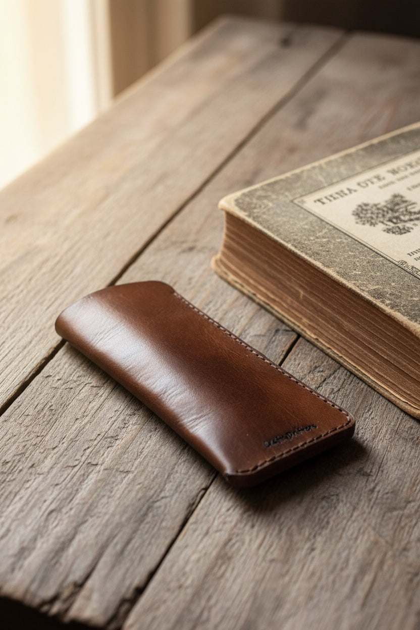 Leather Glasses Sleeve