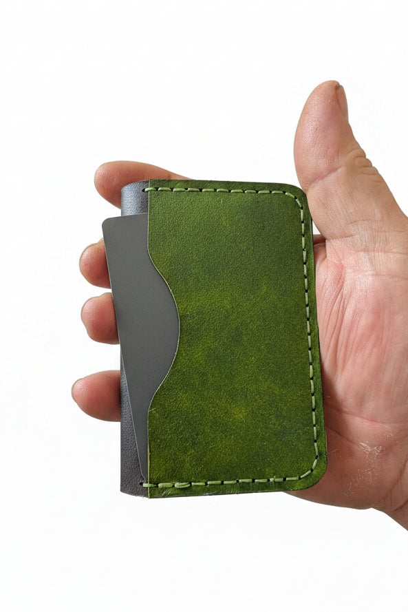 Drifters Frog Skin Leather 8 Card Wallet