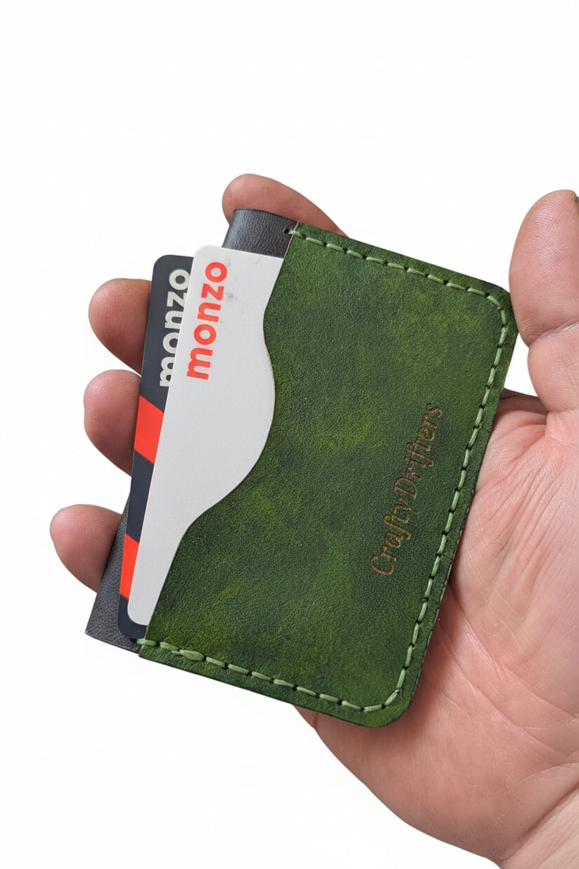 Drifters Frog Skin Leather 8 Card Wallet