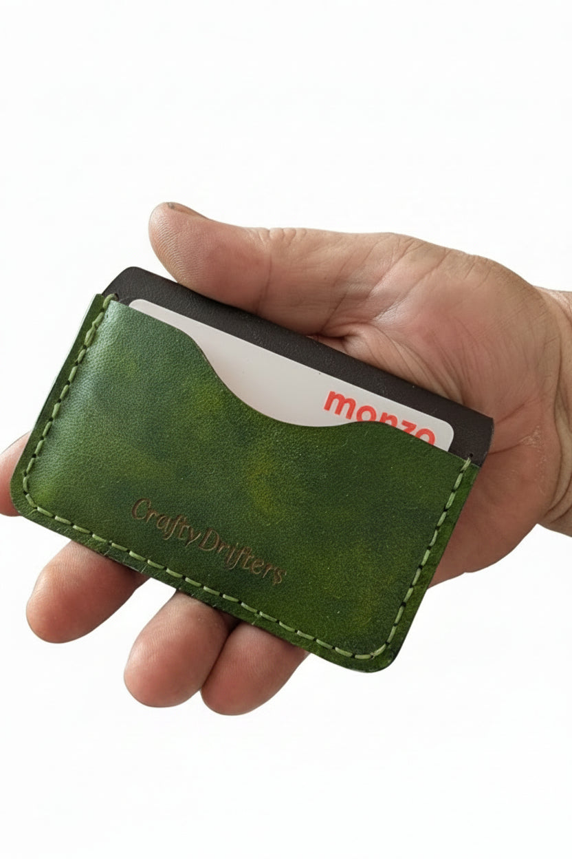 Drifters Frog Skin Leather 8 Card Wallet