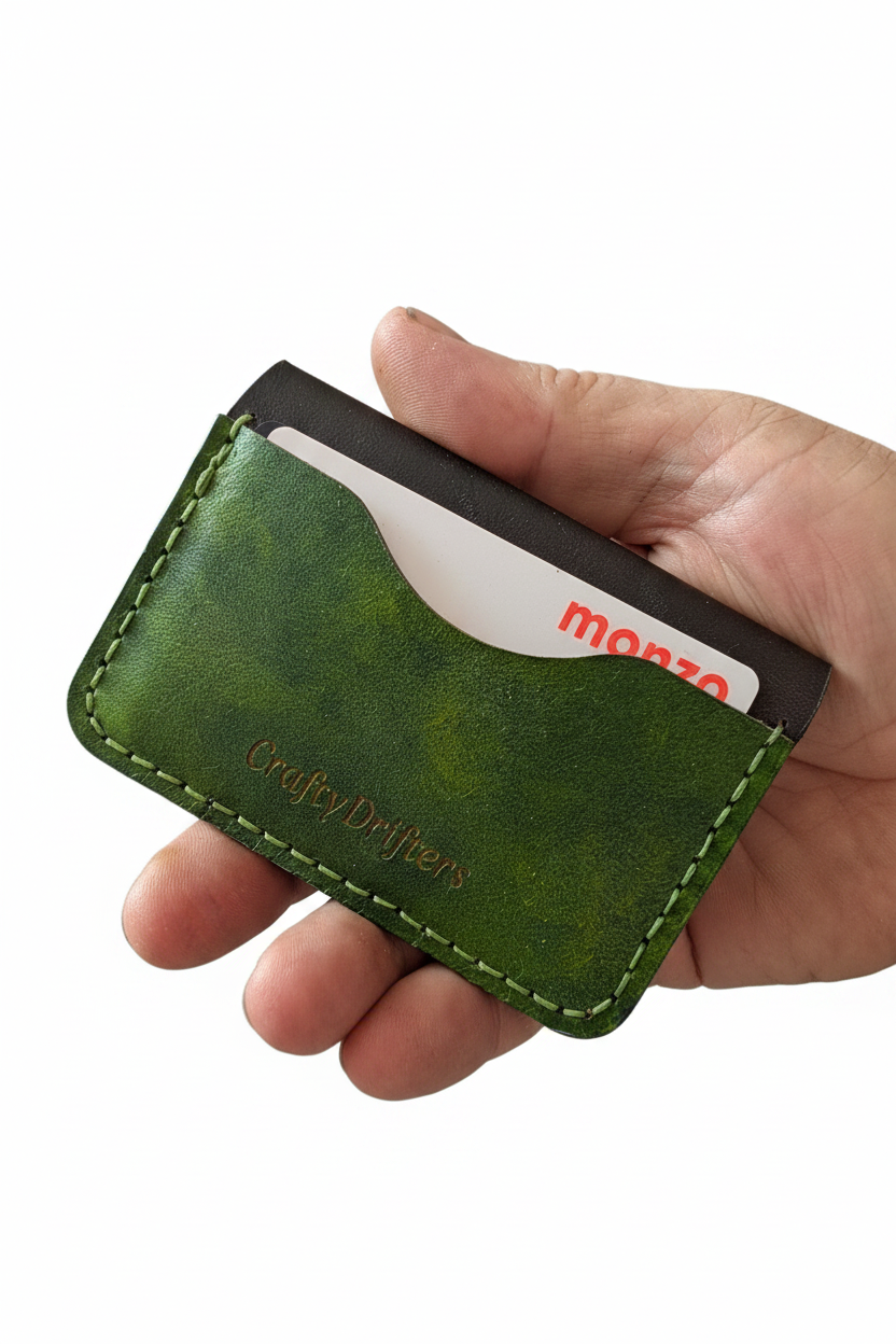 Drifters Frog Skin Leather 8 Card Wallet