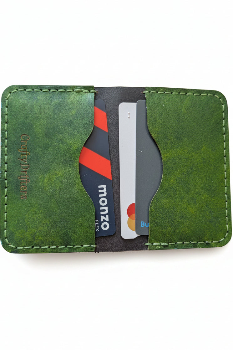 Drifters Frog Skin Leather 8 Card Wallet