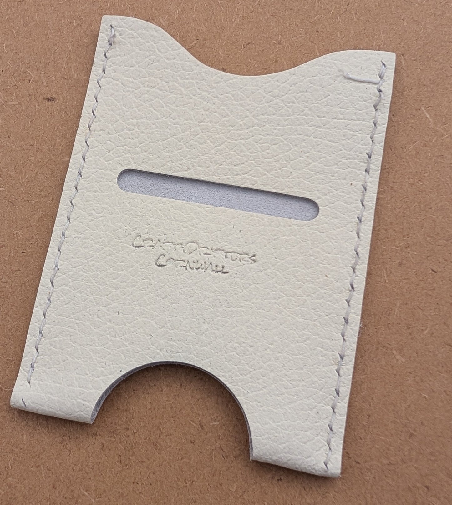 Handmade minimilist card/cash sleeve