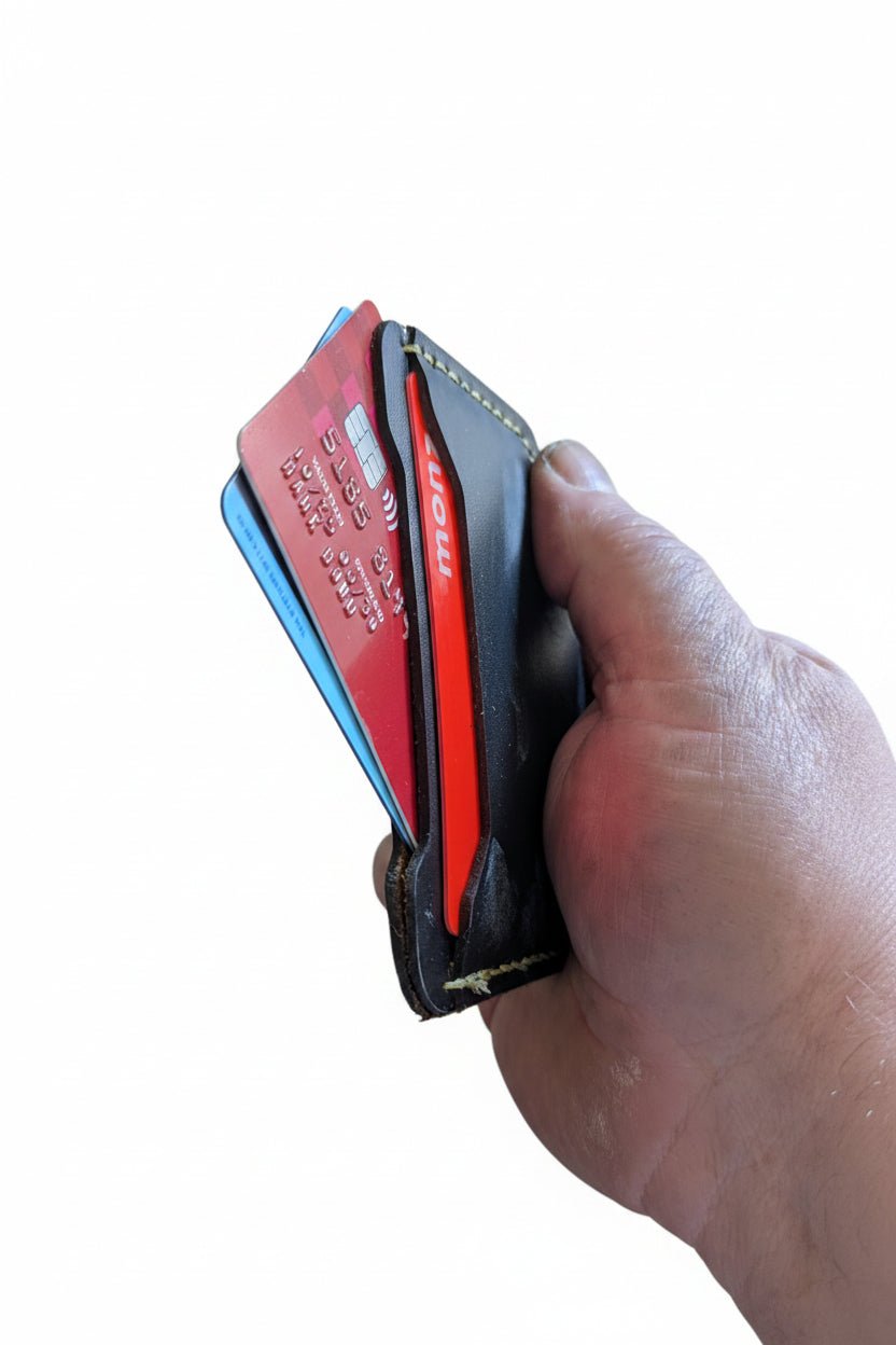 Rugged 3 pocket card holder - CraftyDrifters Cornwall