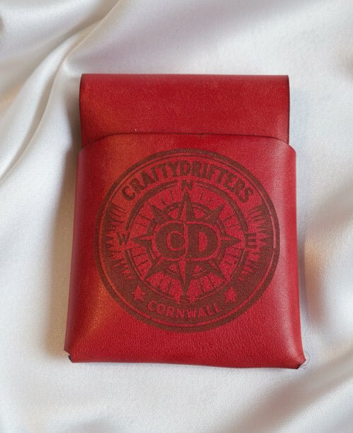 stitch free Italian Maya leather wallet - CraftyDrifters Cornwall
