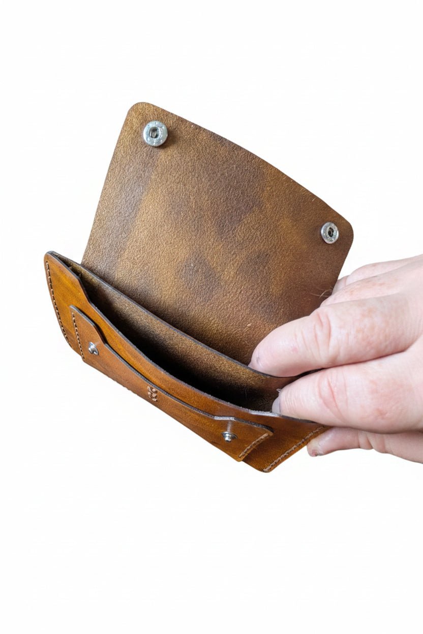 Trucker Style Passport Case / wallet - CraftyDrifters Cornwall
