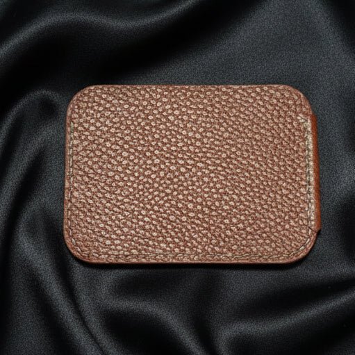 Twotone Bodmin leather Card wallet - CraftyDrifters Cornwall